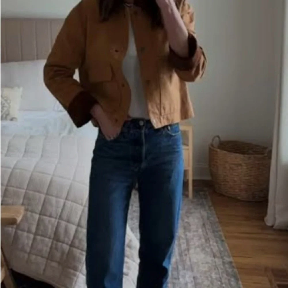 Sezane Tan Brown Utility Jacket - Picture 2 of 5